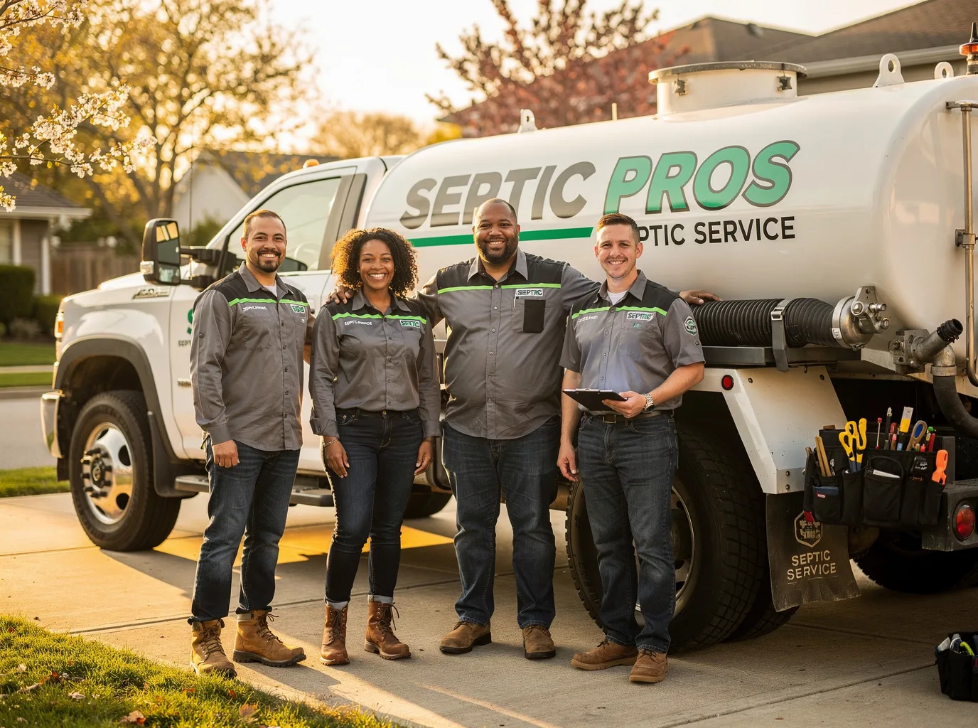 Septic Tank Pumping company in Lupton, MI